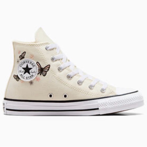NWOT Converse Chuck Taylor All Star Butterflies Sneakers - Picture 2 of 13
